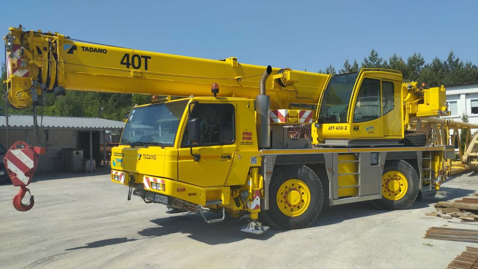 Продам Автомобільний кран TADANO ATF40G-2 . вантажопідйомність 40 тонн.