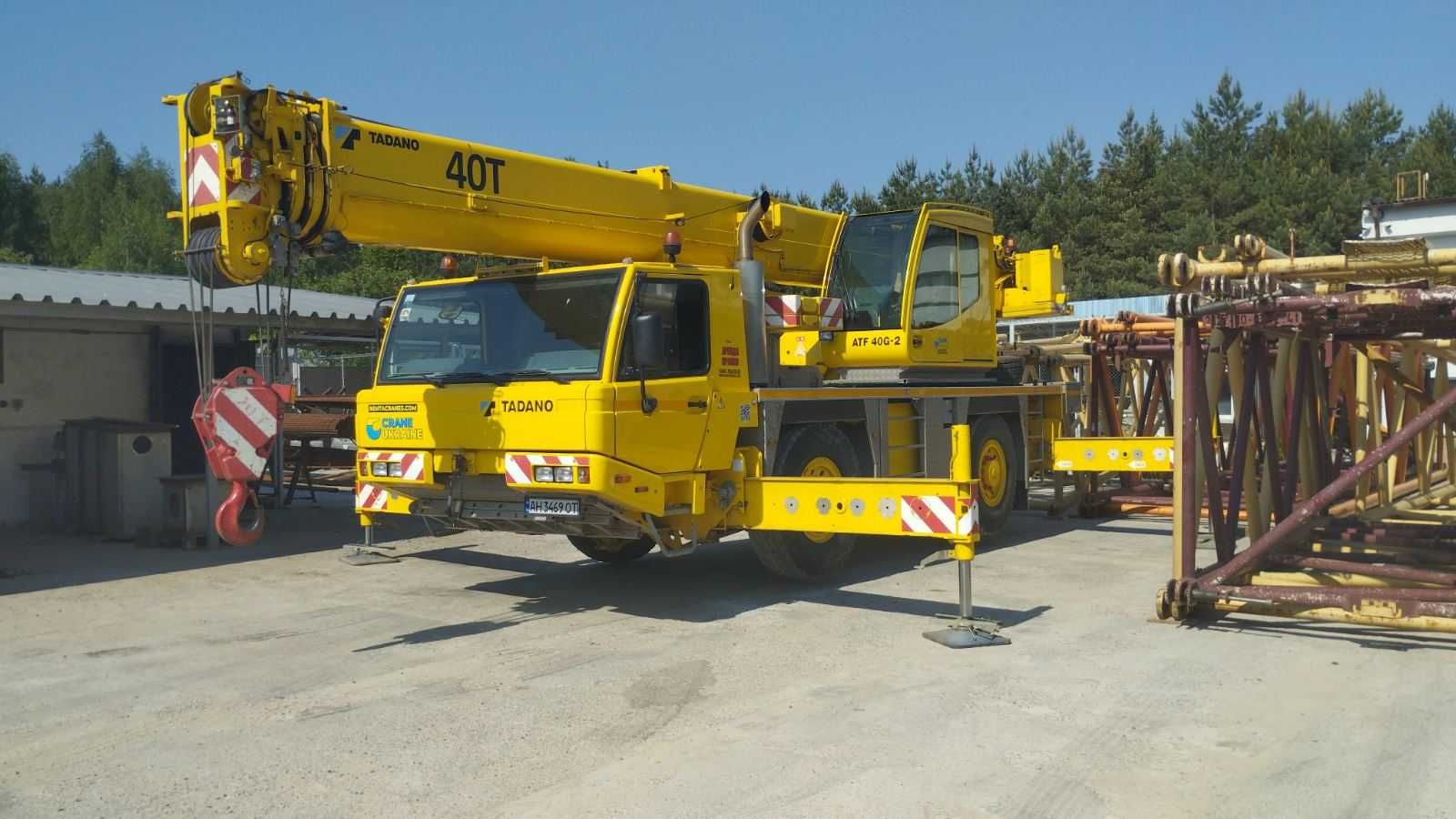 Продам Автомобільний кран TADANO ATF40G-2 . вантажопідйомність 40 тонн. фото 5
