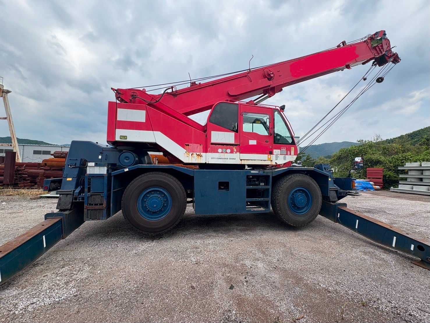 Автокран всюдихідний Kobelco RK250- 6